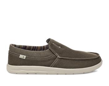 Sanuk Hi Bro Lite Hemp Slip On Earth Sidewalk Surfers Herr Grå | Sverige 404NWY